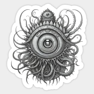 Sketch of Old God Sticker